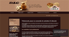 Desktop Screenshot of distributeur-cacahuetes.com